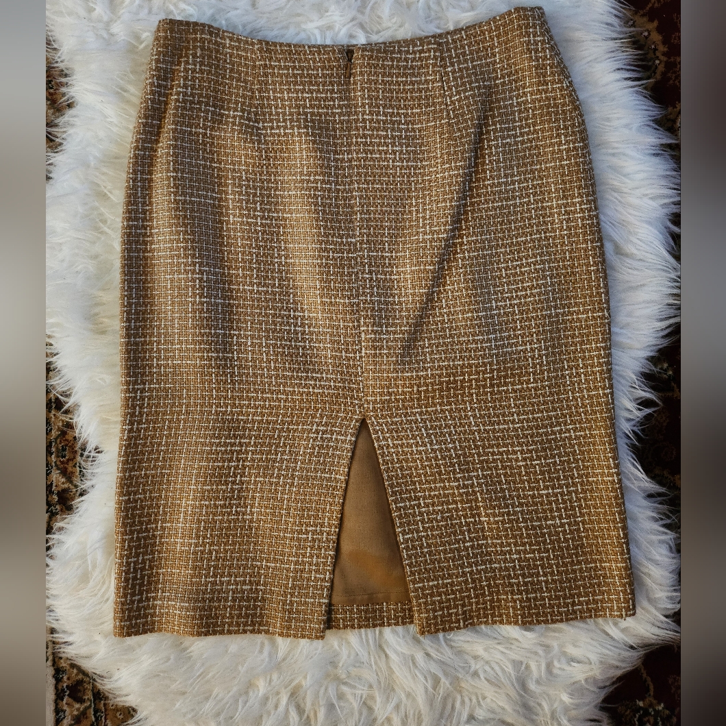 Sandra Angelozzi Tweed Skirt